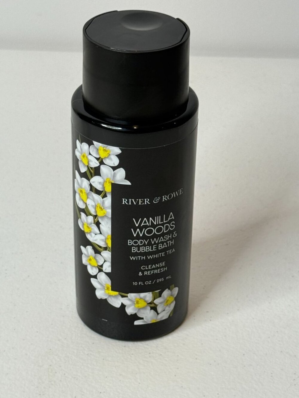 River & Rowe Vanilla Woods Body Wash Bubble Bath 10 oz Spa New